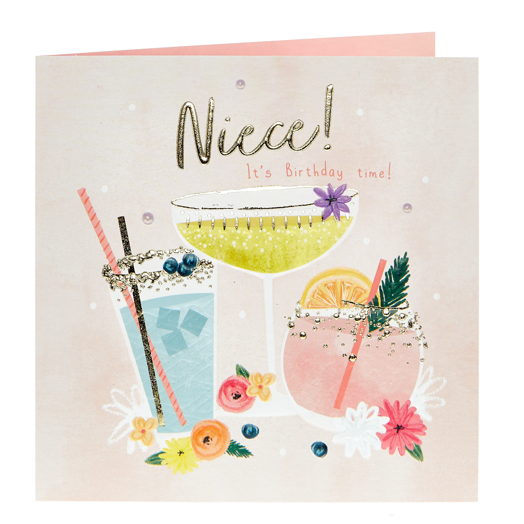 Buy Birthday Card - Niece Cocktails for GBP 0.99